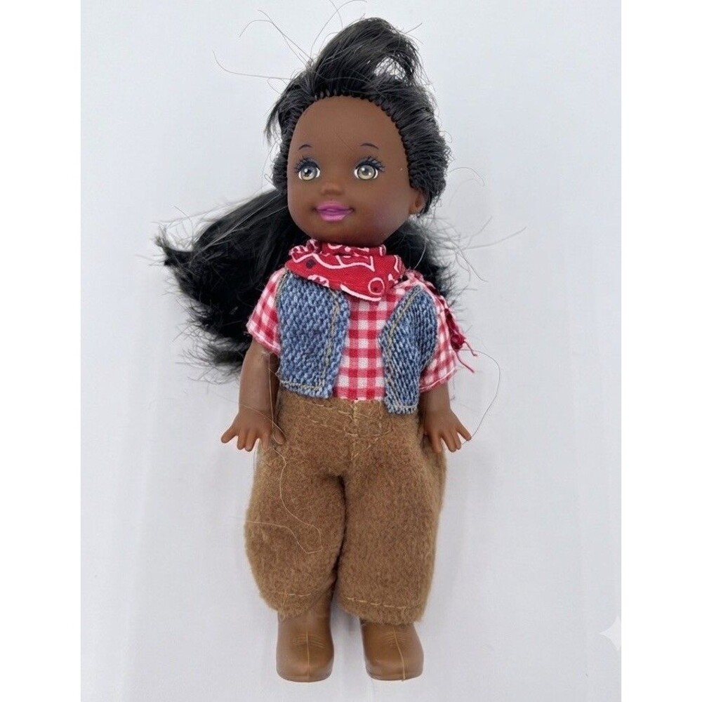 Vintage Mattel Kelly Club Deidre Doll African American Cowgirl Outfit